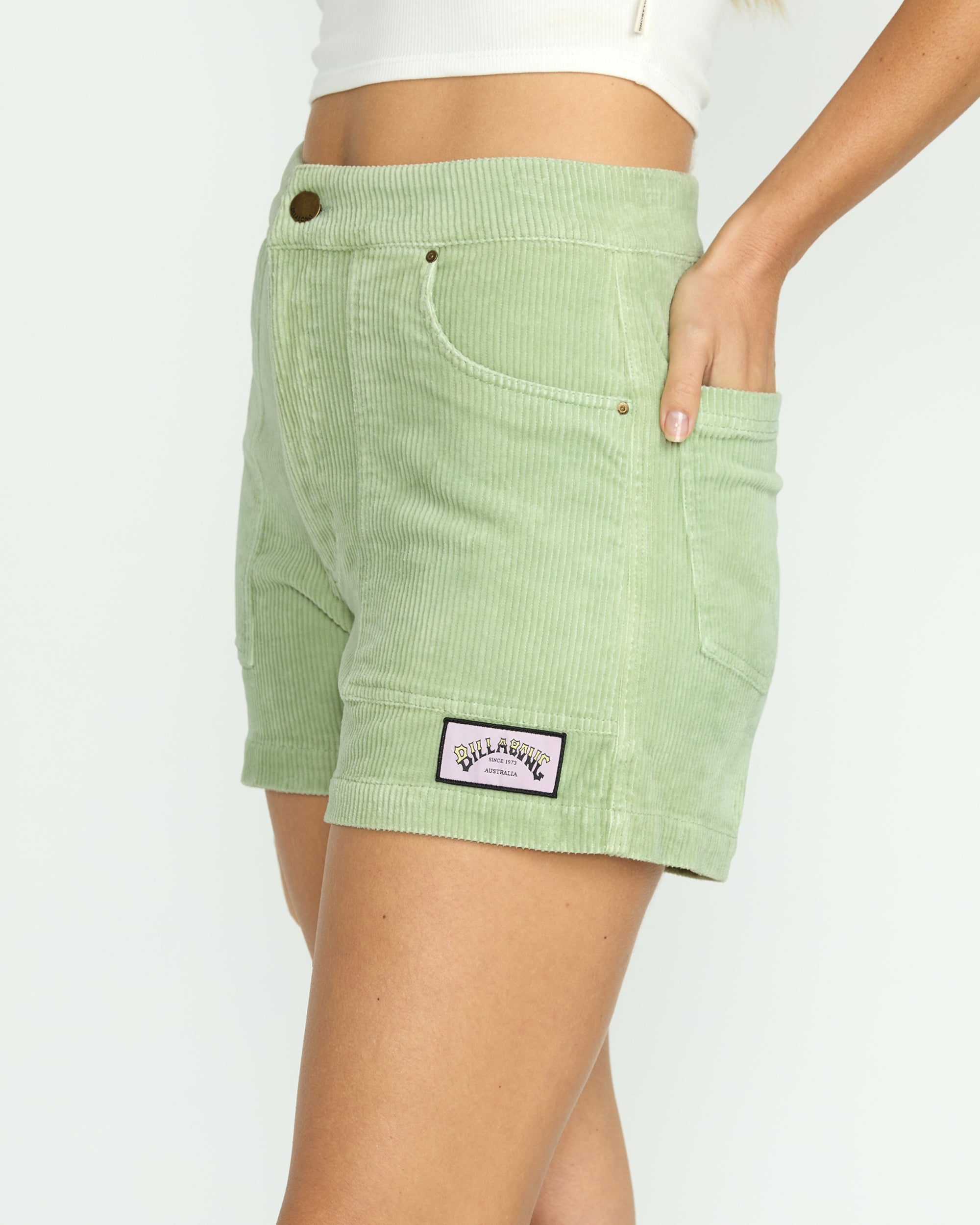 Set The Tone Cord Short - Pistachio - Image 2