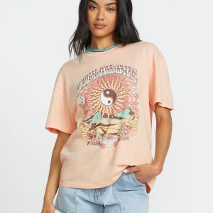 In The Balance Tee - Soft Peach