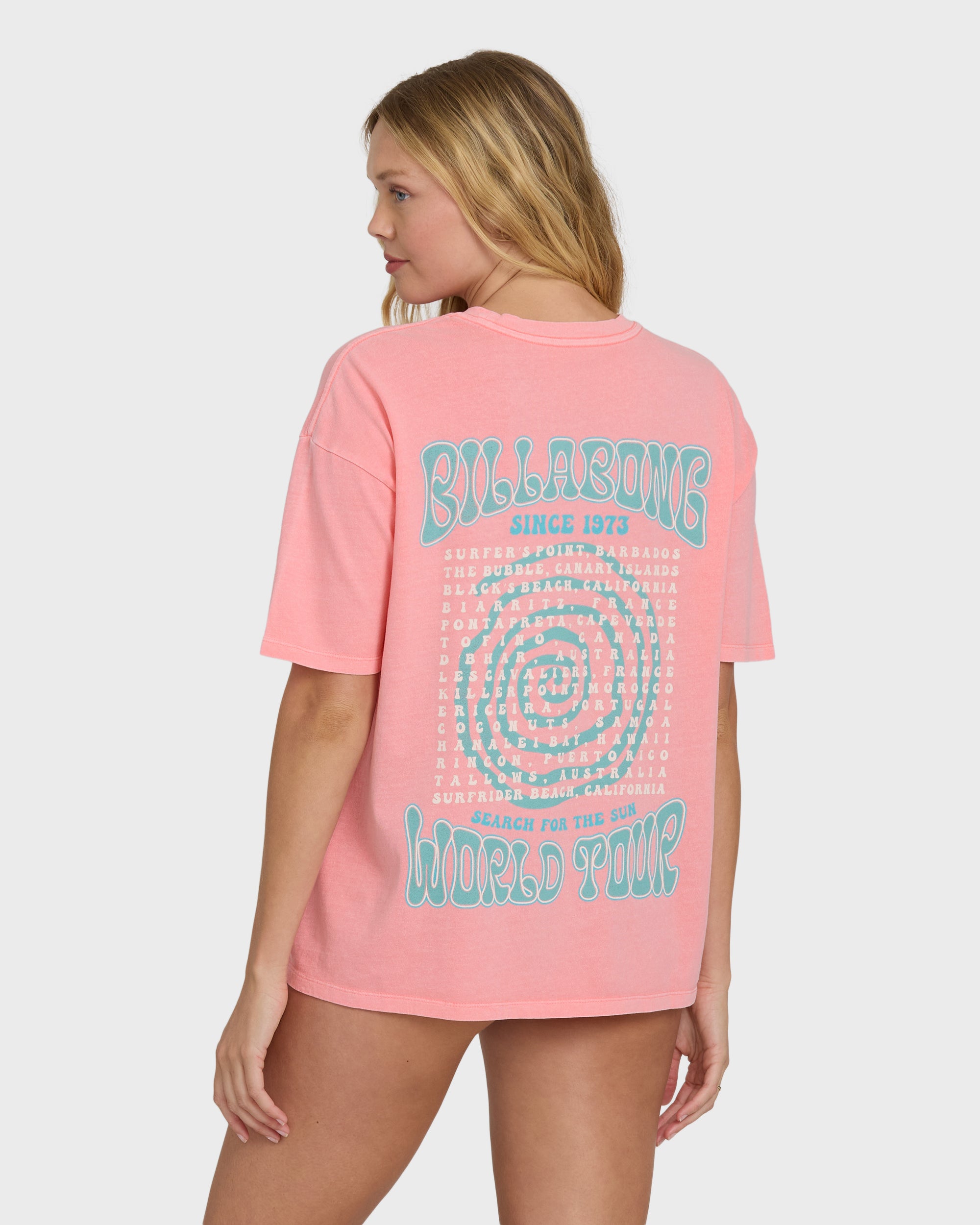 Newest Tour Short Sleeve T-Shirt - Flamingo - Image 2