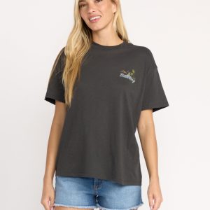 What A Vibe Tee - Off Black
