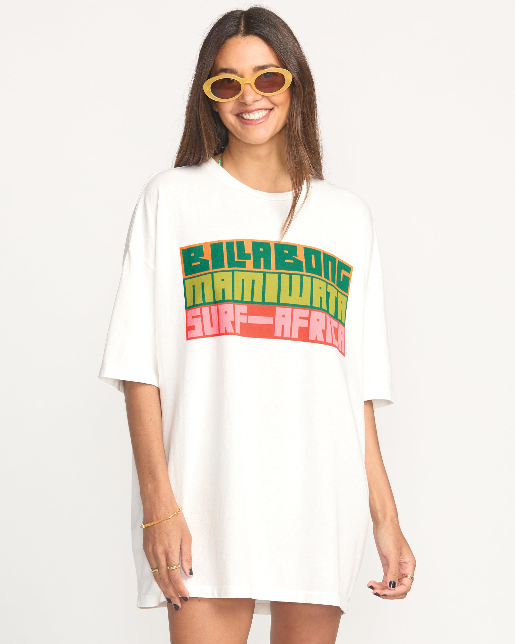 Billabong x Mami Wata Surf Africa Tee - Salt Crystal - Image 2