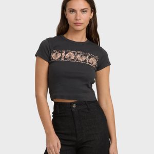 To The Roots Short Sleeve T-Shirt - Off Black
