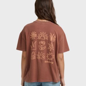 Fresh Glance Short Sleeve T-Shirt - Cowhide