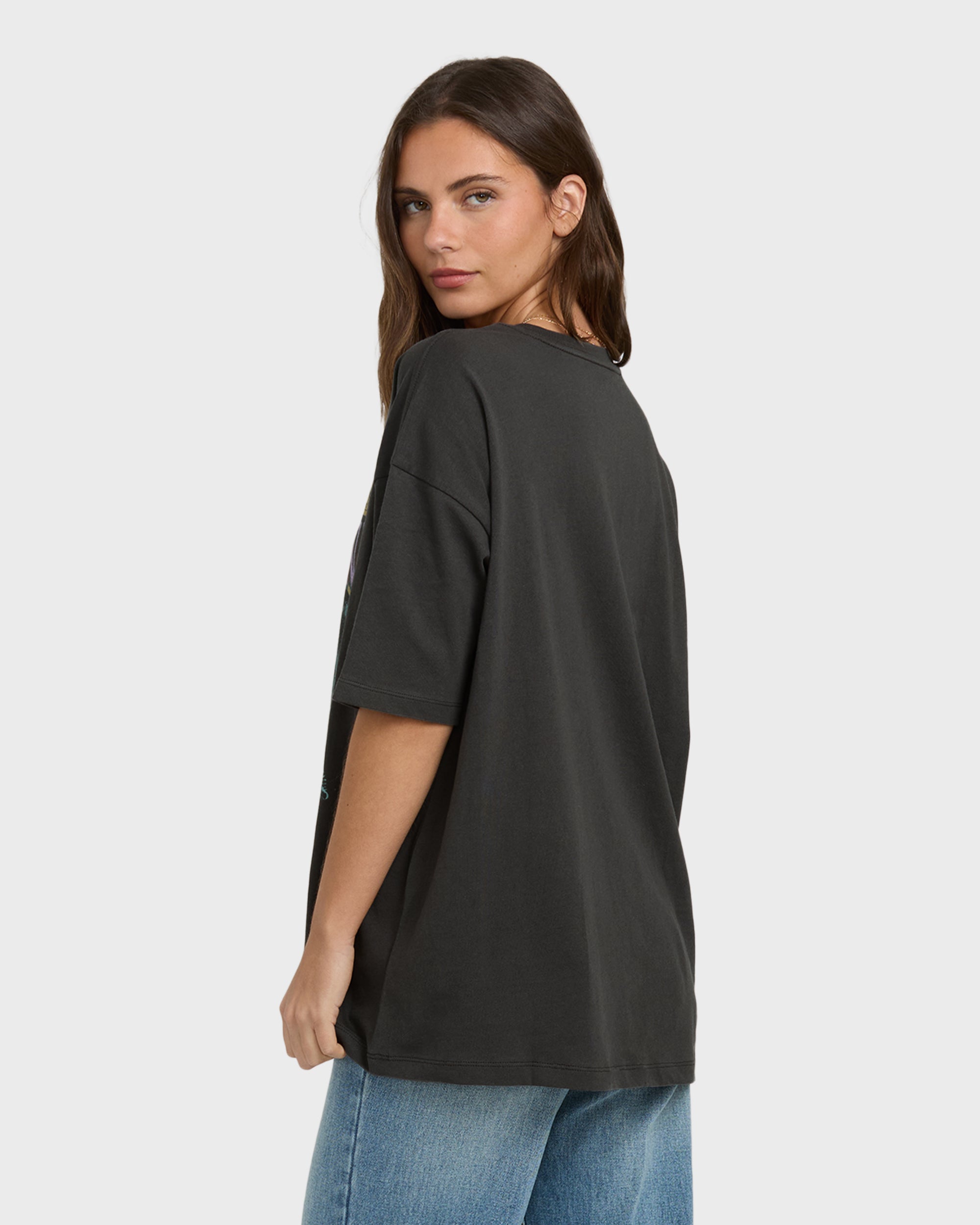 Counting Stars Short Sleeve T-Shirt - Off Black - Image 5