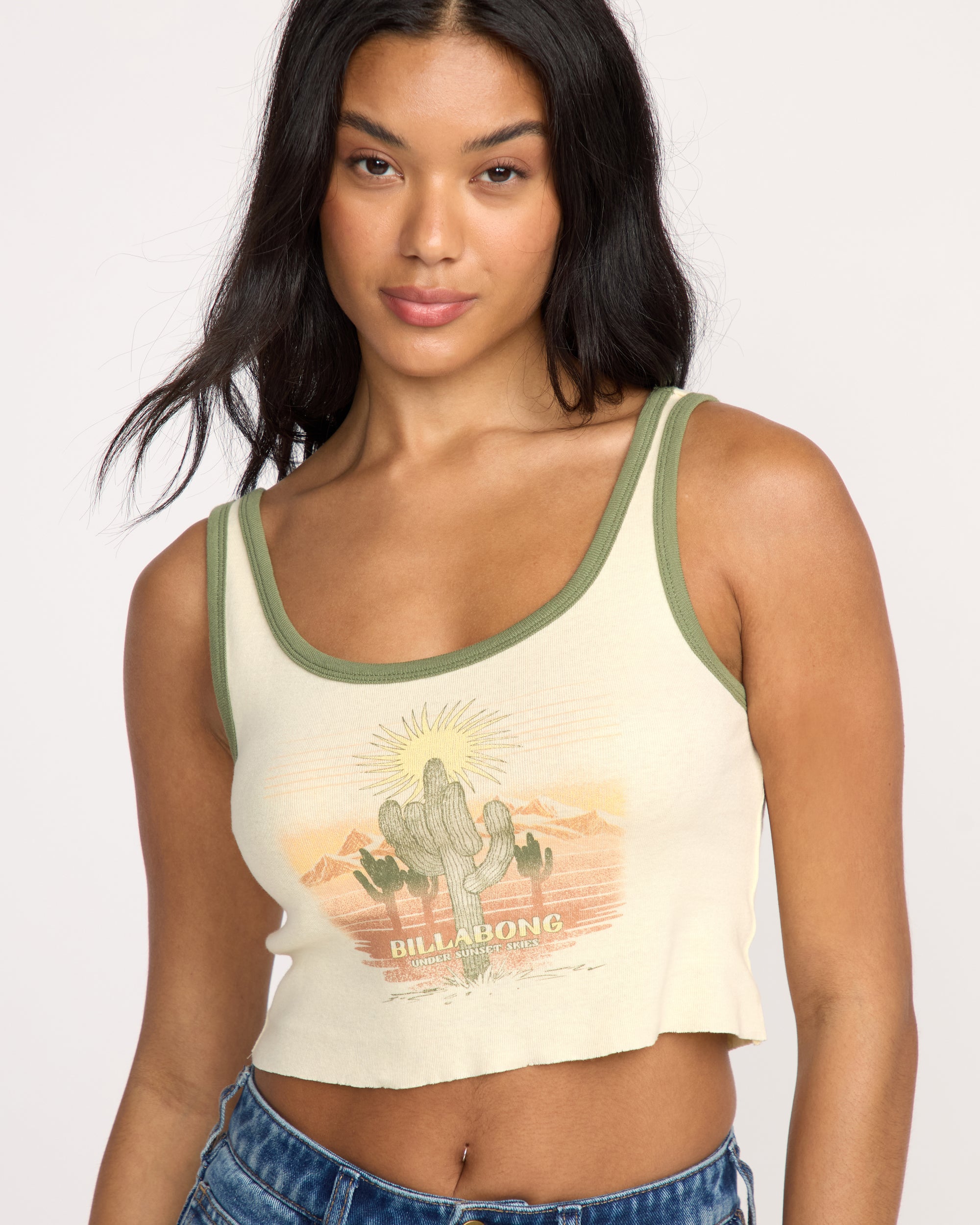 Sunset Break Tank - Butter - Image 2