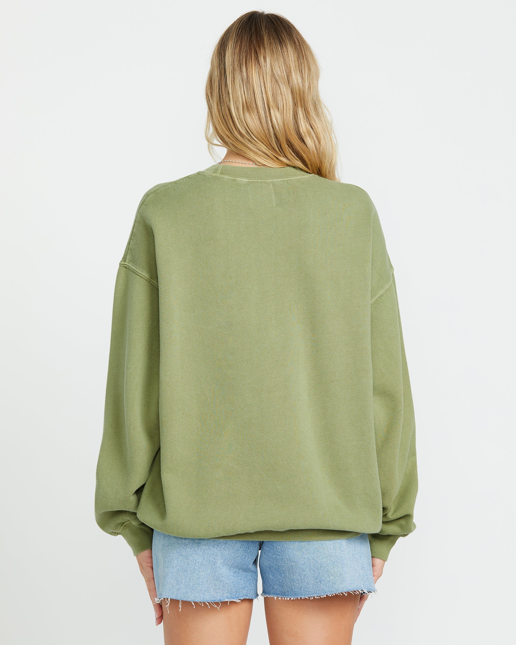 Ride In Crew Sweatshirt - Avocado - Image 5