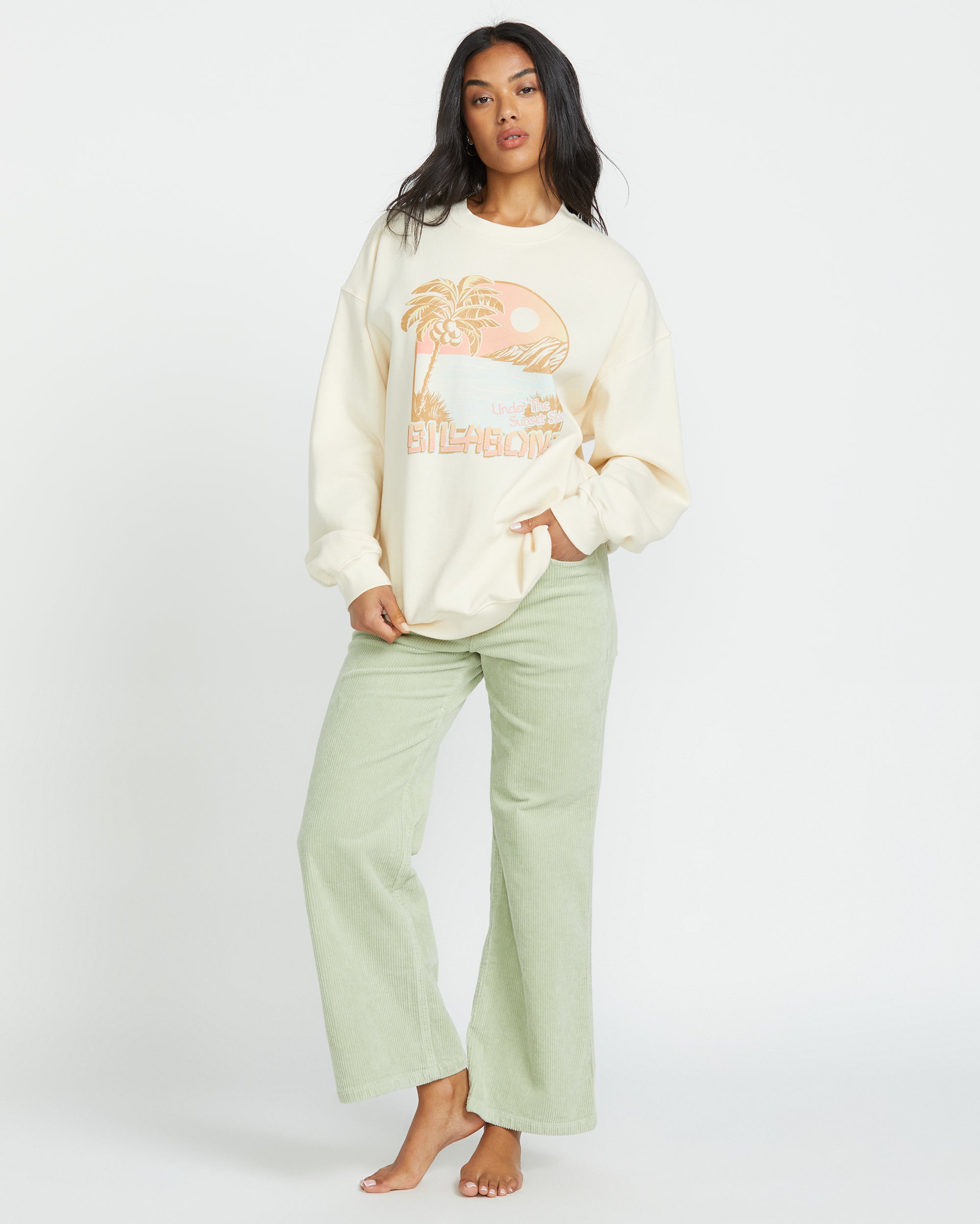 Ride In Crew Sweatshirt - Whitecap - Image 3