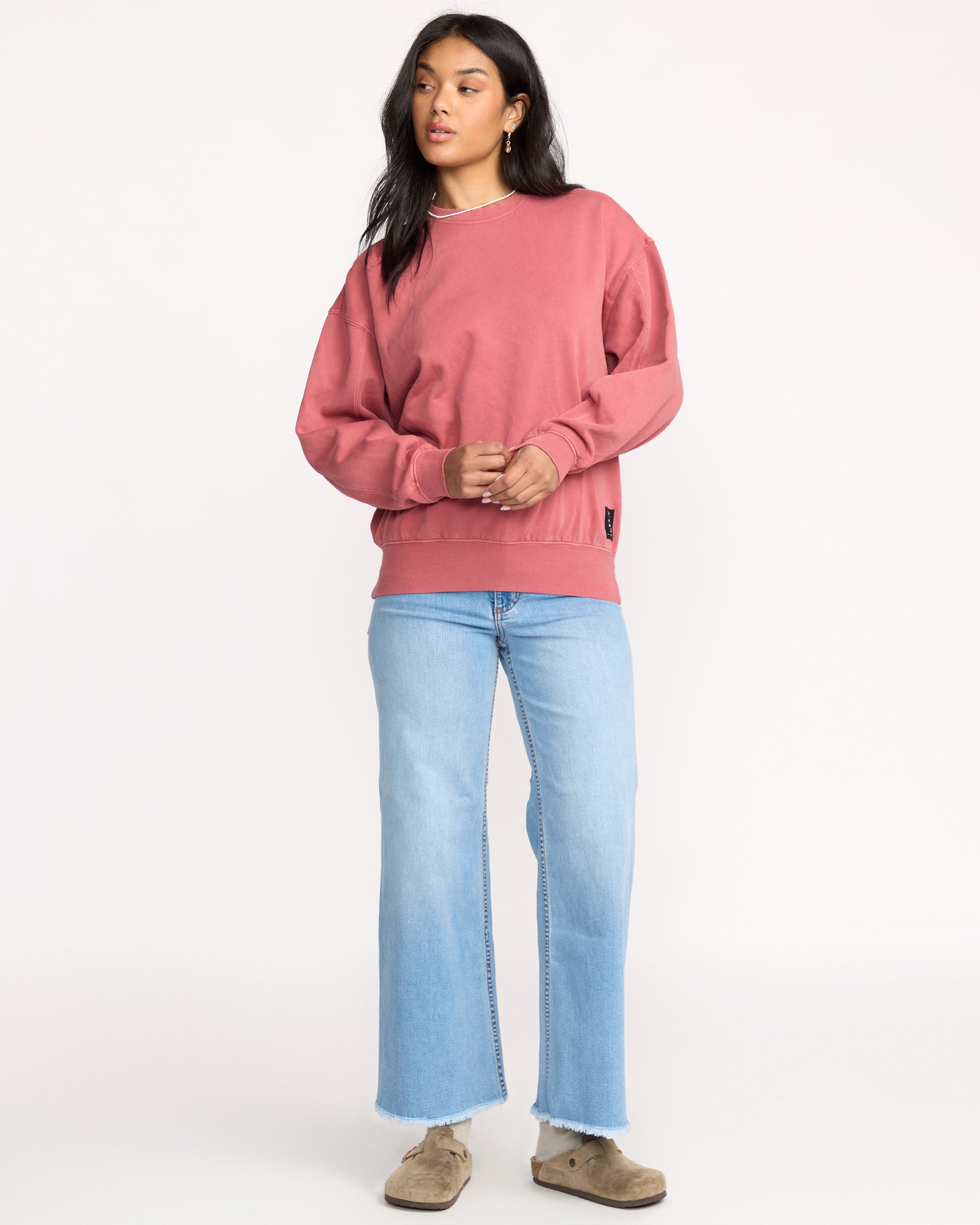 So Sunny Kendal Crewneck Sweatshirt - Wild Ginger - Image 3