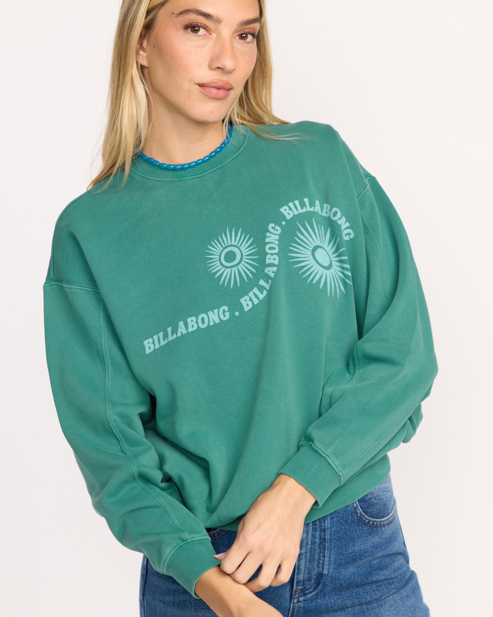 Time For Kendal Crewneck Sweatshirt - Evergreen - Image 7