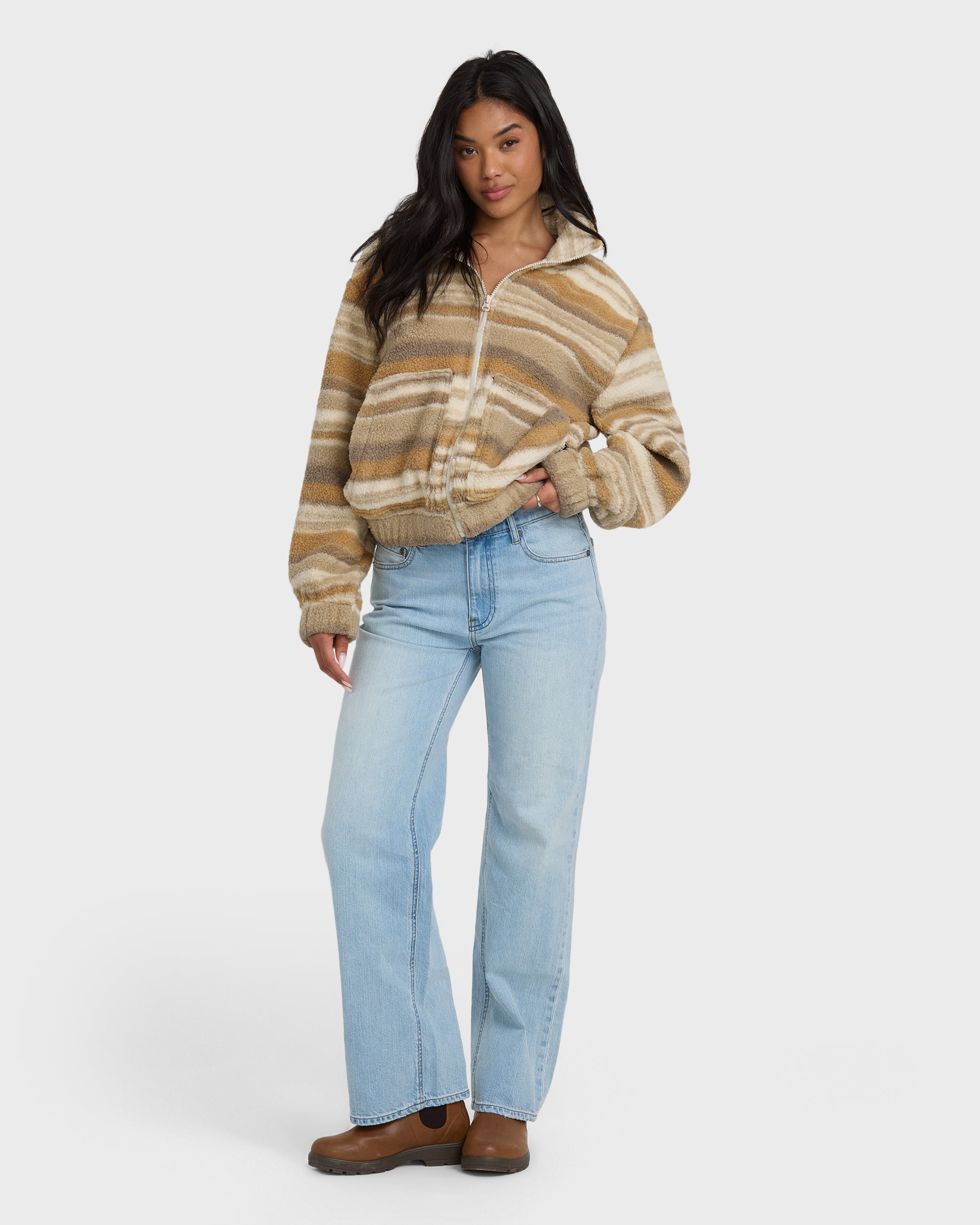 First Light Sherpa Zip - Coyote - Image 3