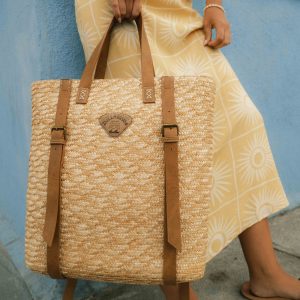 Ruhl Plage Straw Bag - Tan