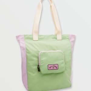 Lightweight Packable Tote Bag - Pistachio