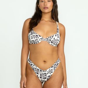 Ur A Legend Marina Underwire Bikini Top - Black Sands