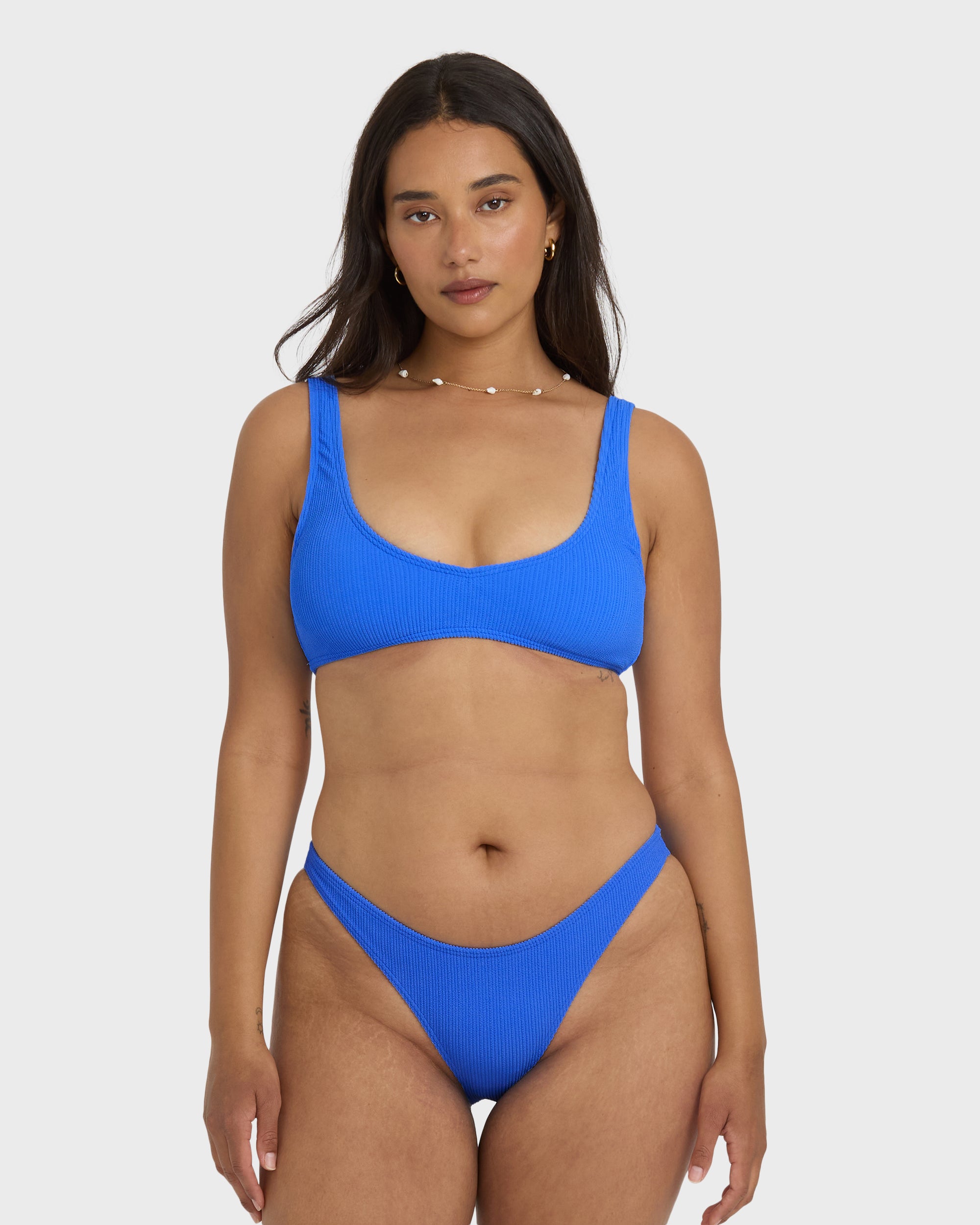 Sunrays Tropic Bikini Bottom - Tidal Blue - Image 2