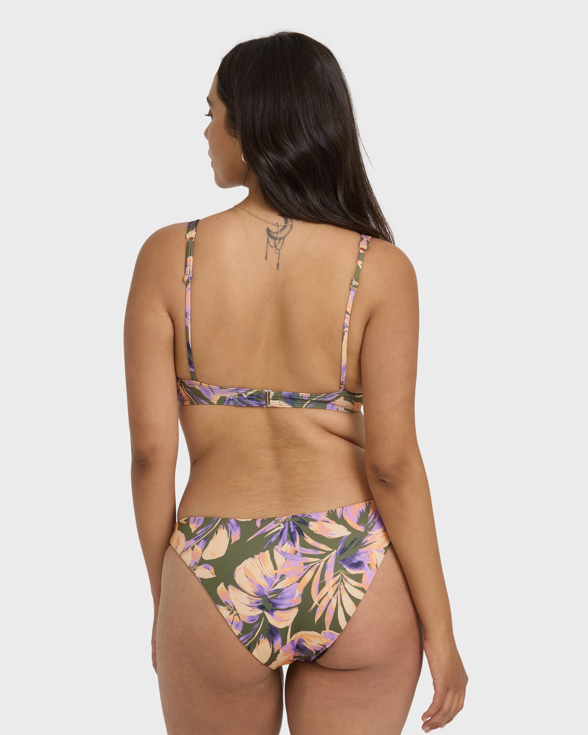 Drifting Coast Reversible Tropic Bikini Bottom - Luv Army