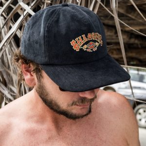 Heritage Strapback Hat - Black