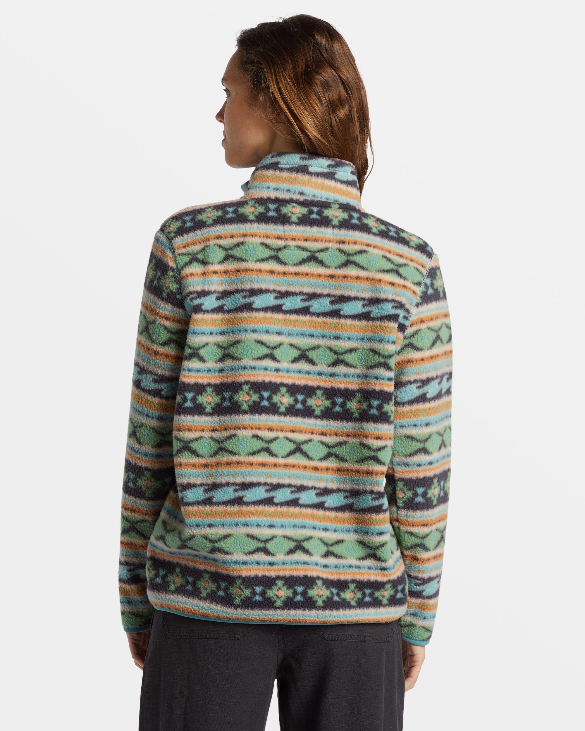 A/Div Boundary Mock 3 Half-Zip Pullover Sweatshirt - Salty Sage - Image 2