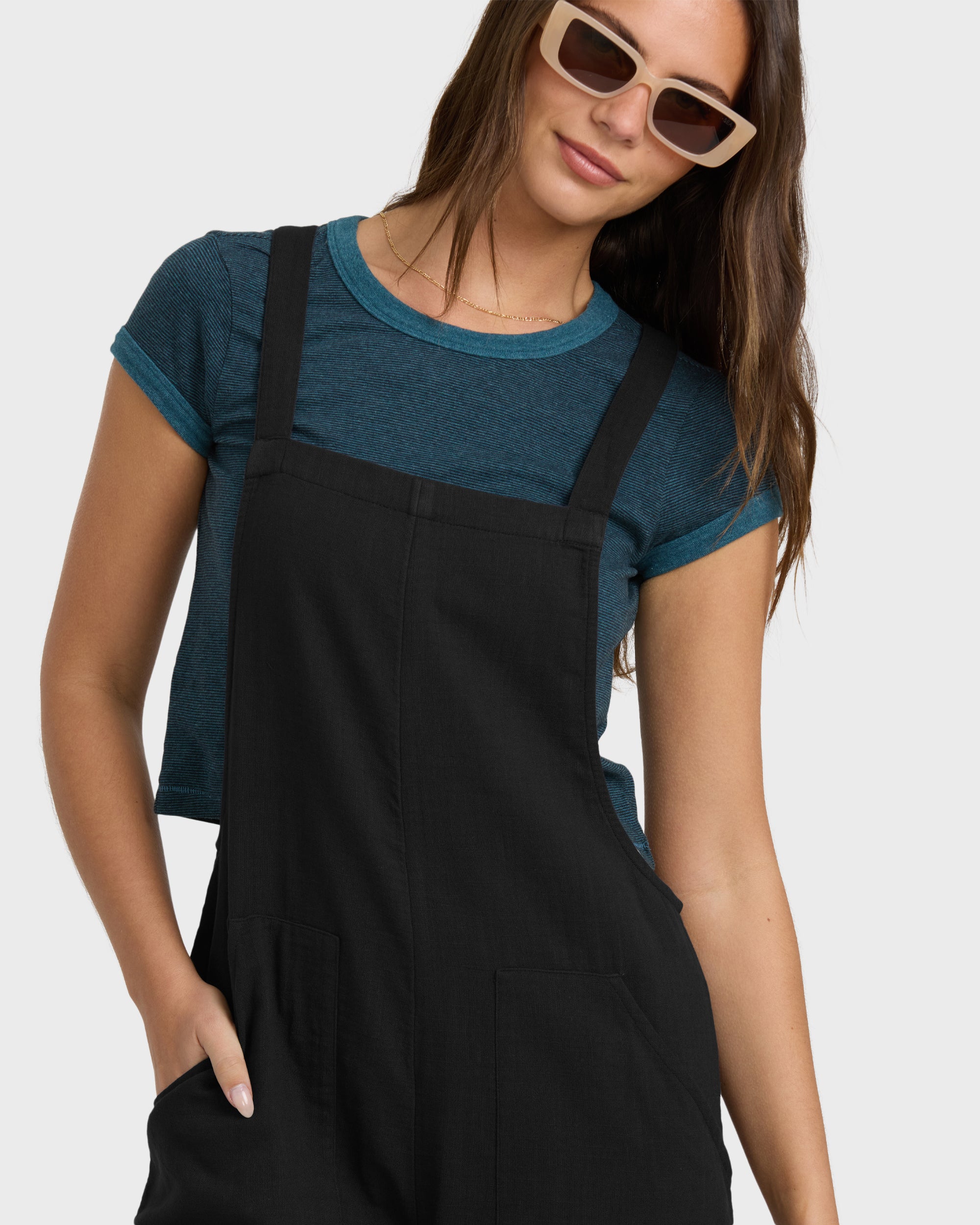 Pacific Time Jumpsuit - Black Sands - Image 2