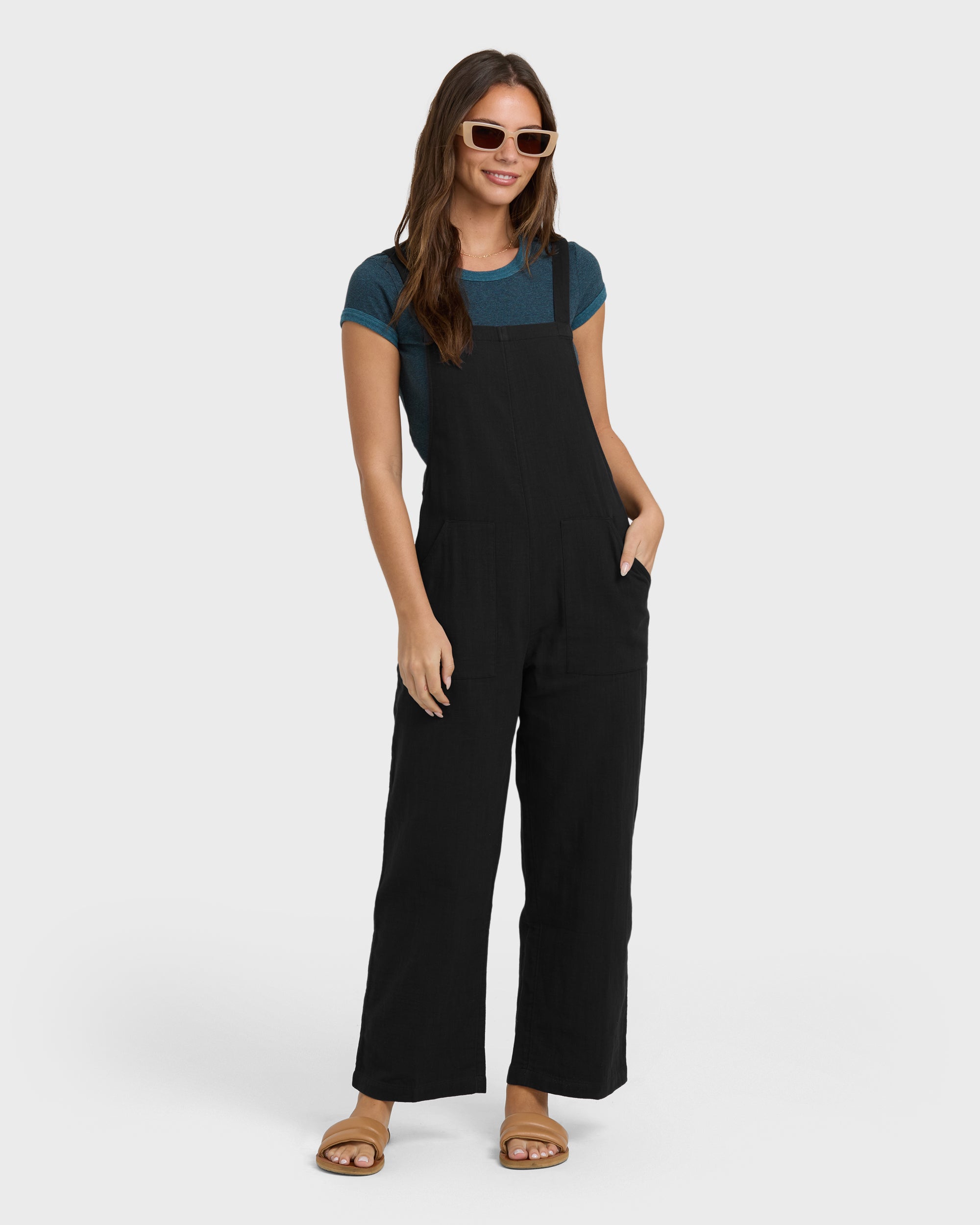 Pacific Time Jumpsuit - Black Sands - Image 3