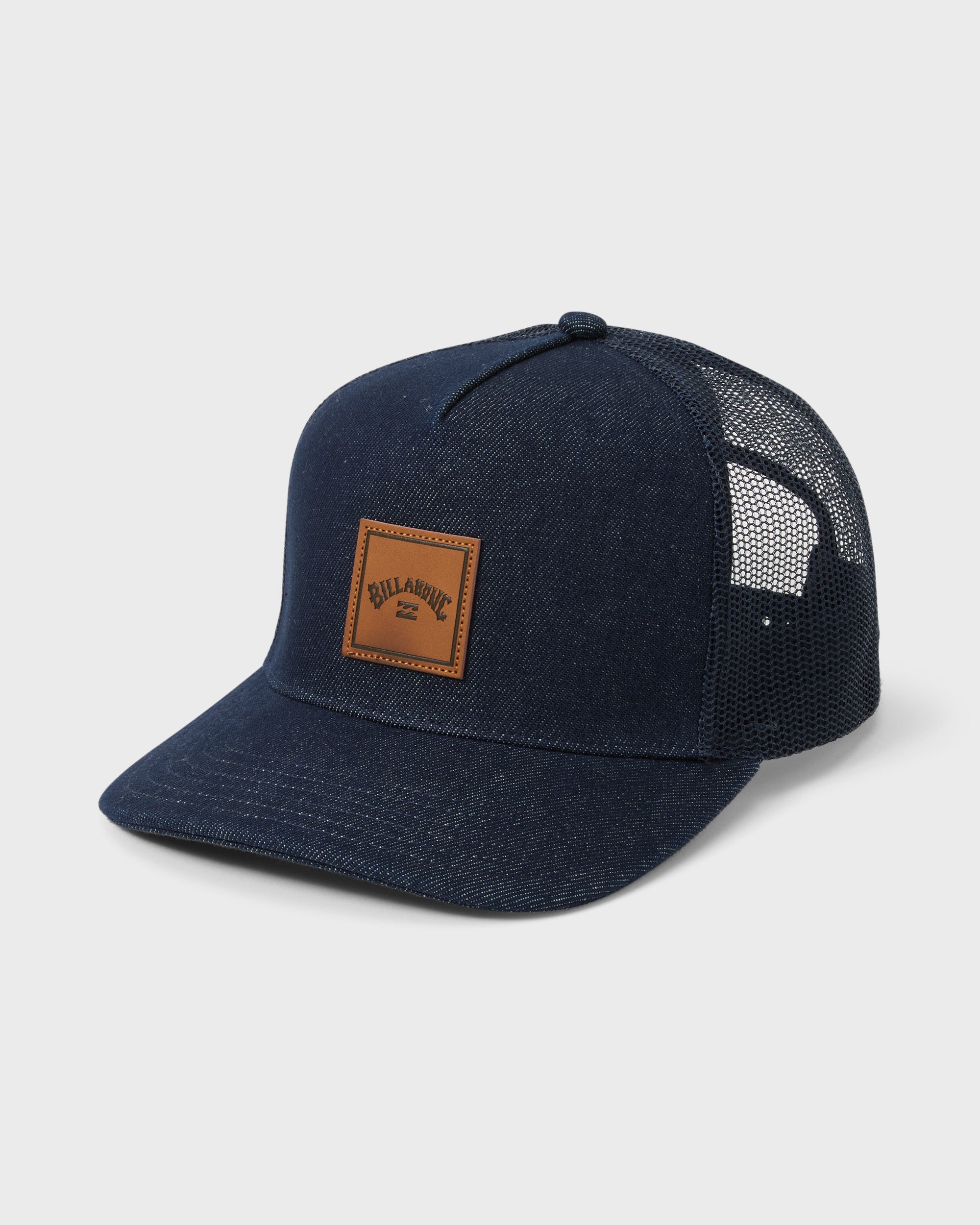 Stacked Trucker Hat - Midnight Navy