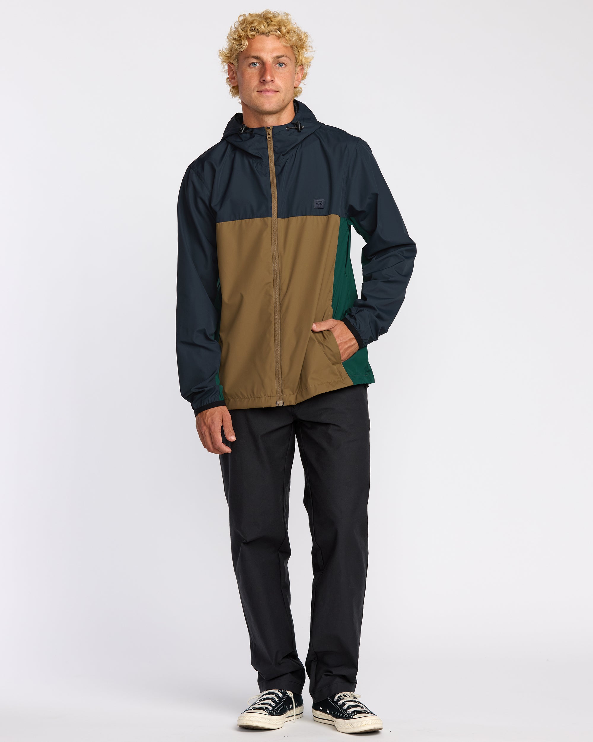 Transport Windbreaker Jacket - Navy - Image 4