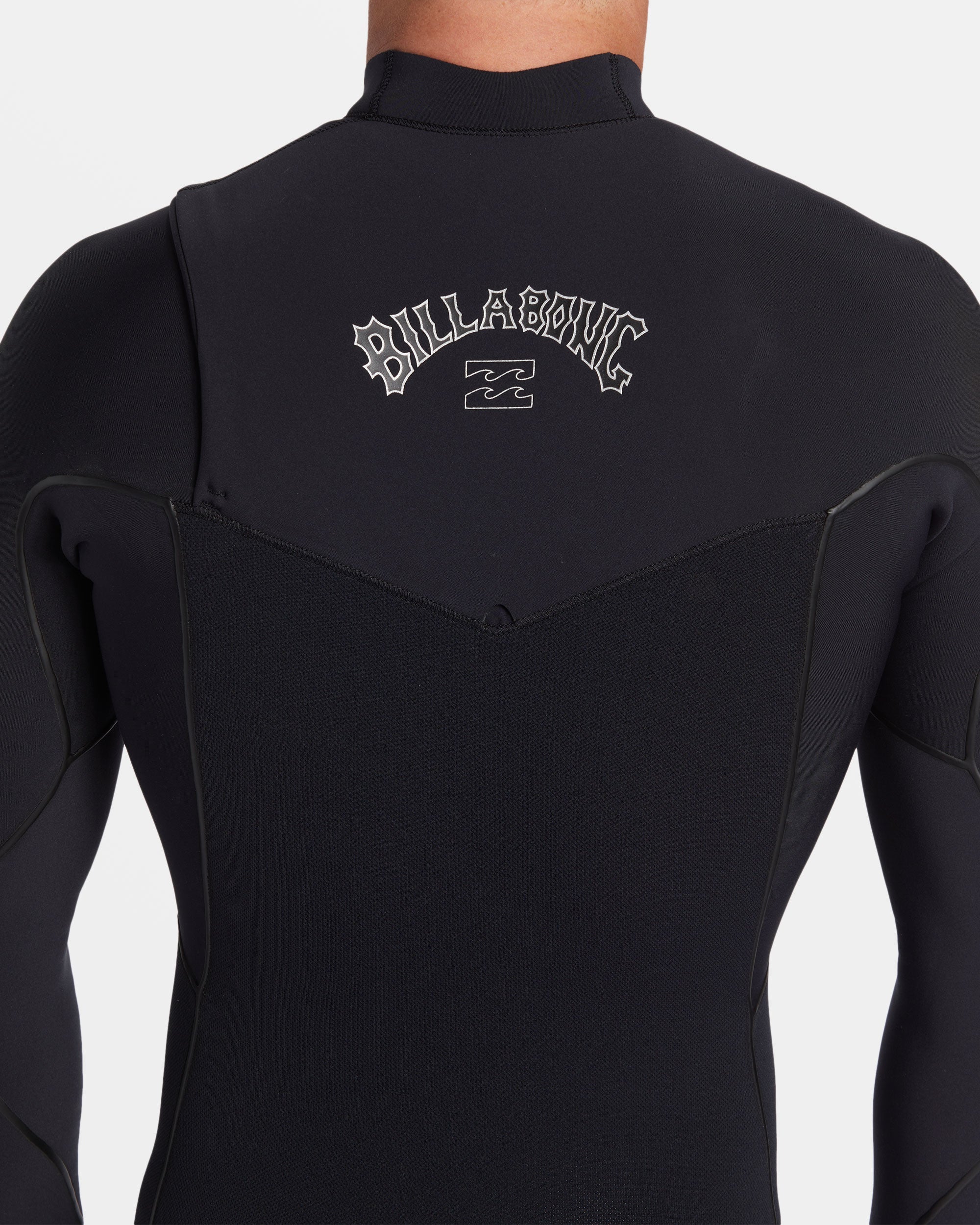 3/2mm Furnace Natural Upcycler GBS Chest Zip Wetsuit - Black - Image 4