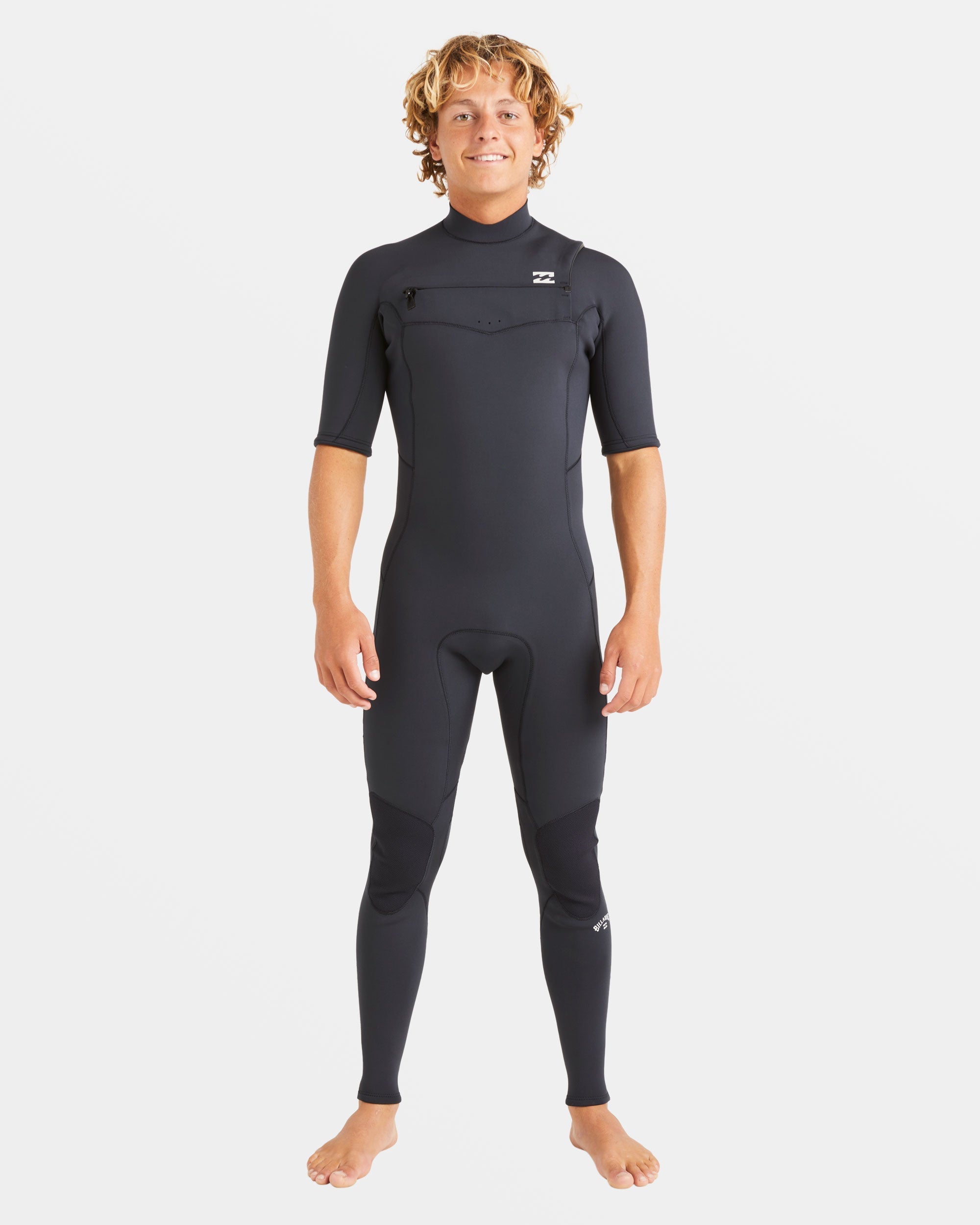 2/2mm Absolute Natural Upcycler GBS Chest Zip Wetsuit - Black - Image 5