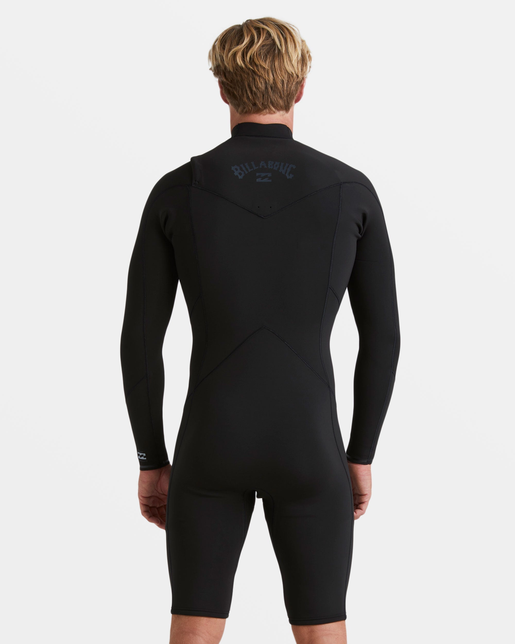 2/2mm Revolution Natural Upcycler GBS Chest Zip Long Sleeve Springsuit - Black - Image 7
