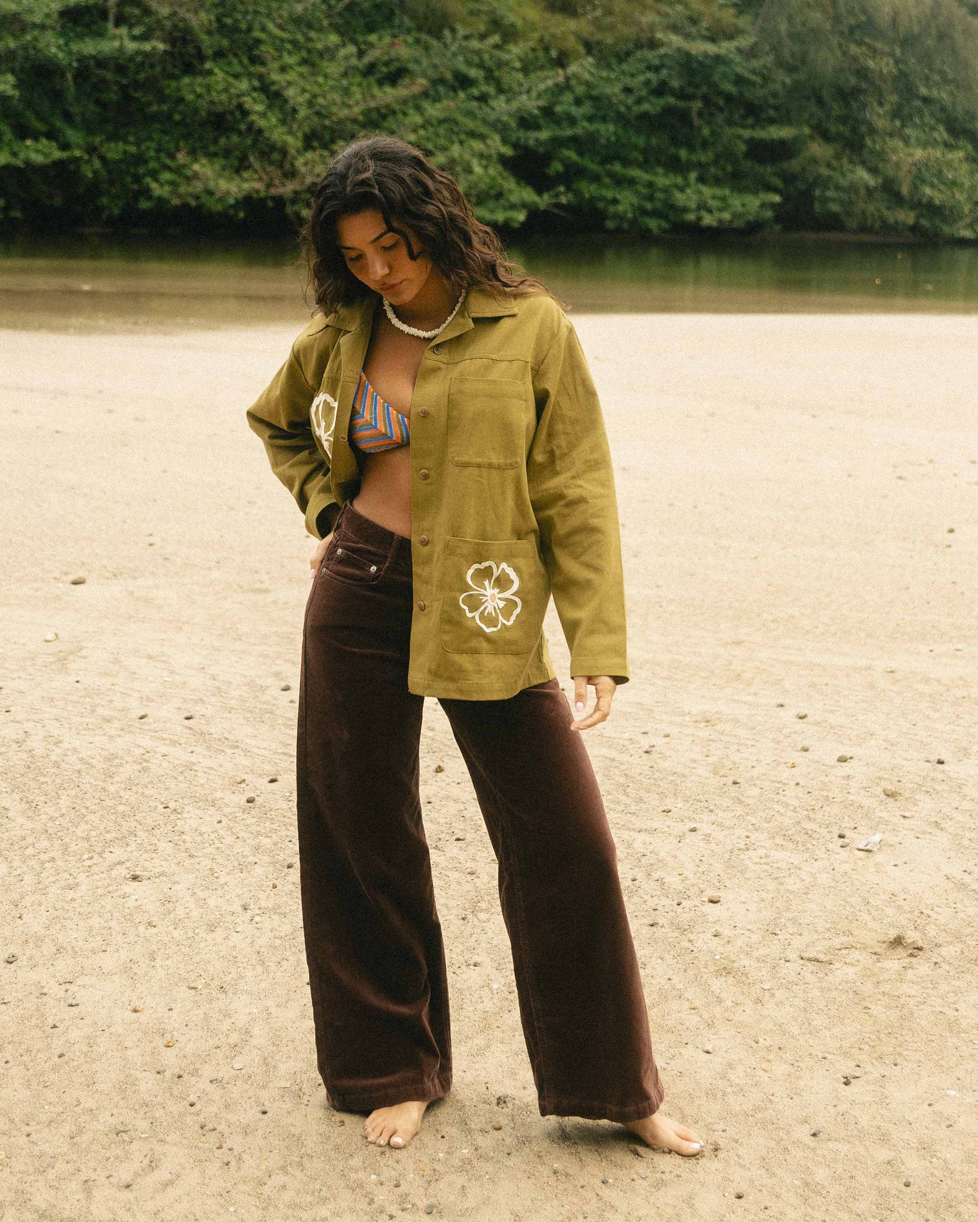 Uncut Cordpants - Teak - Image 2