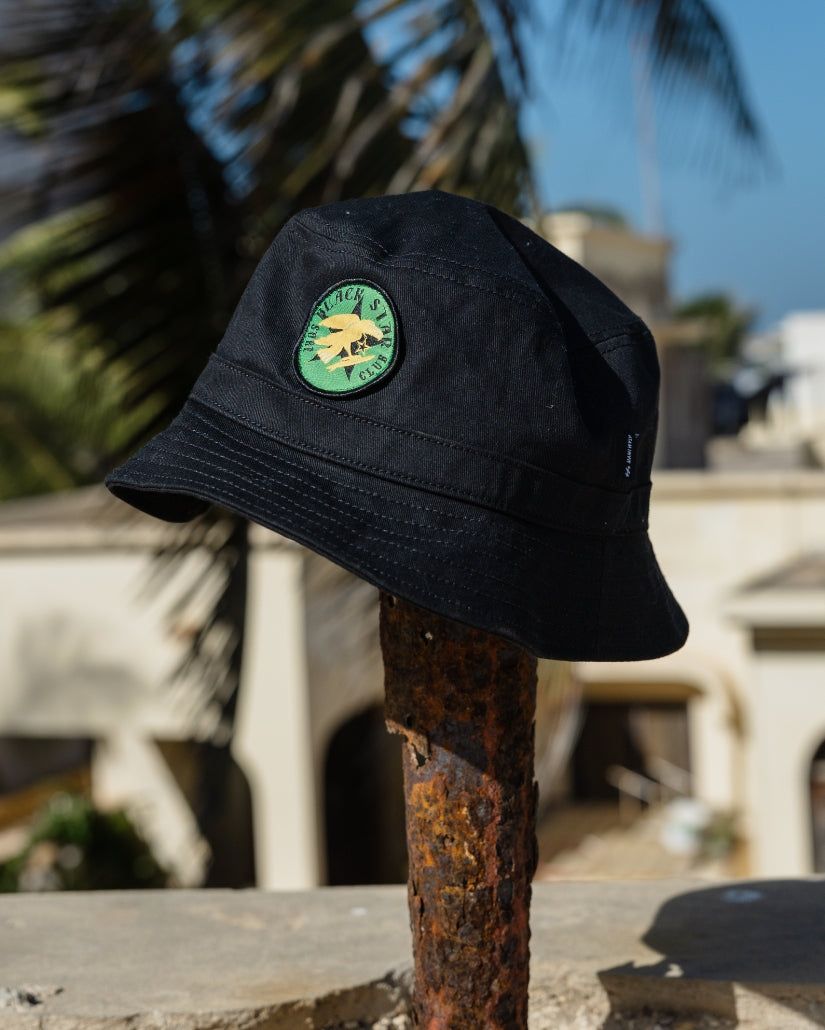 Billabong x Mami Wata Black Star Surf Club Bucket Hat - Black