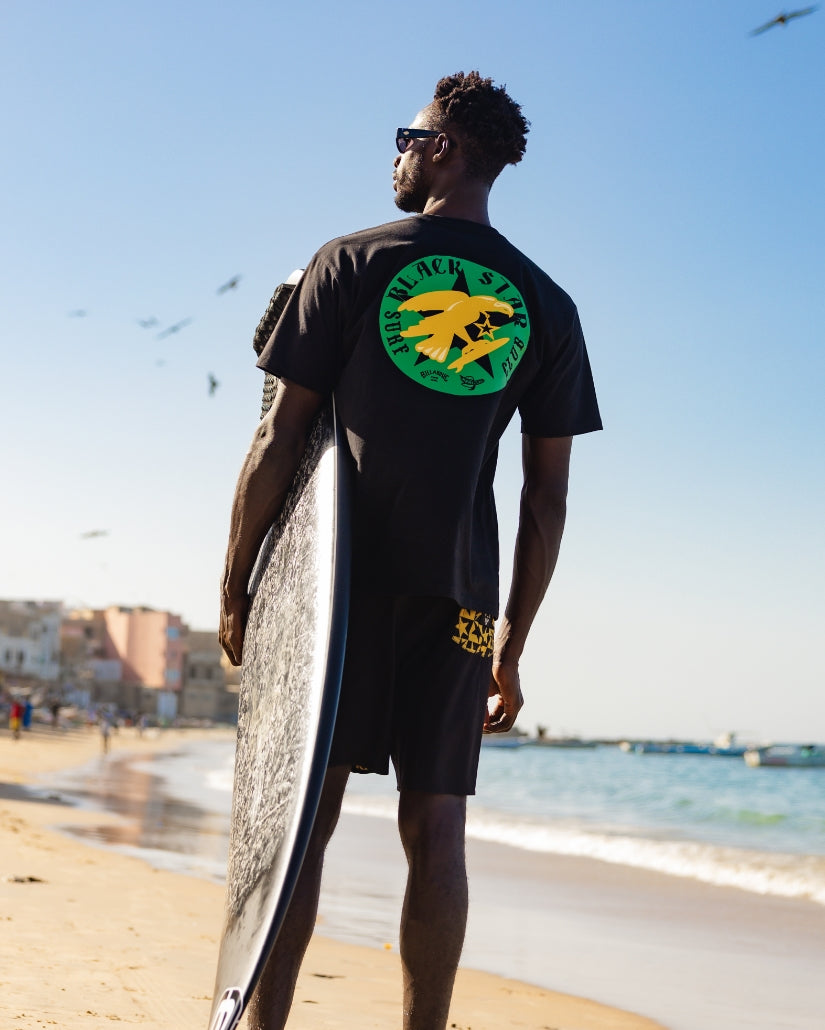 Billabong x Mami Wata Black Star Regular Tee - Black