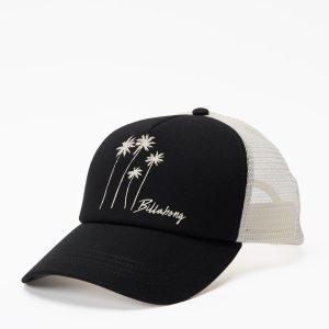 Aloha Forever Trucker Hat - Black