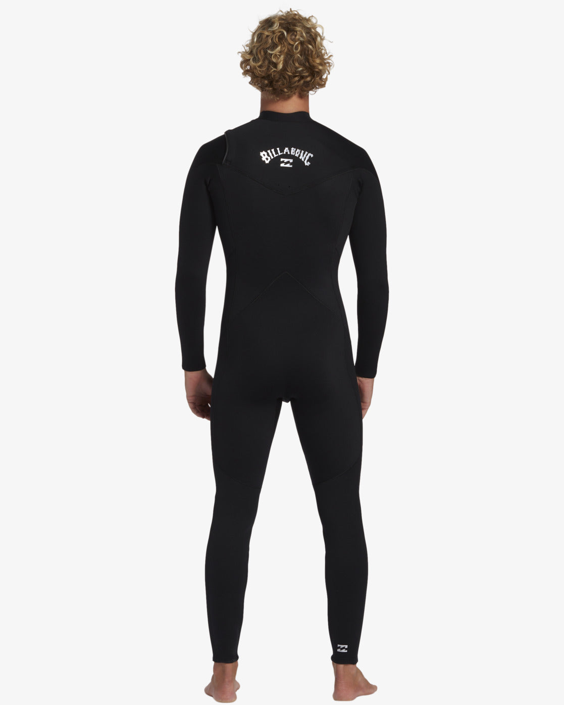 3/2mm Foil GBS Chest Zip Wetsuit - Black - Image 3