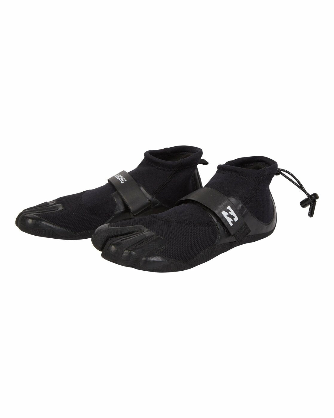 2mm Pro Reef Flatlock Wetsuit Boots - Black