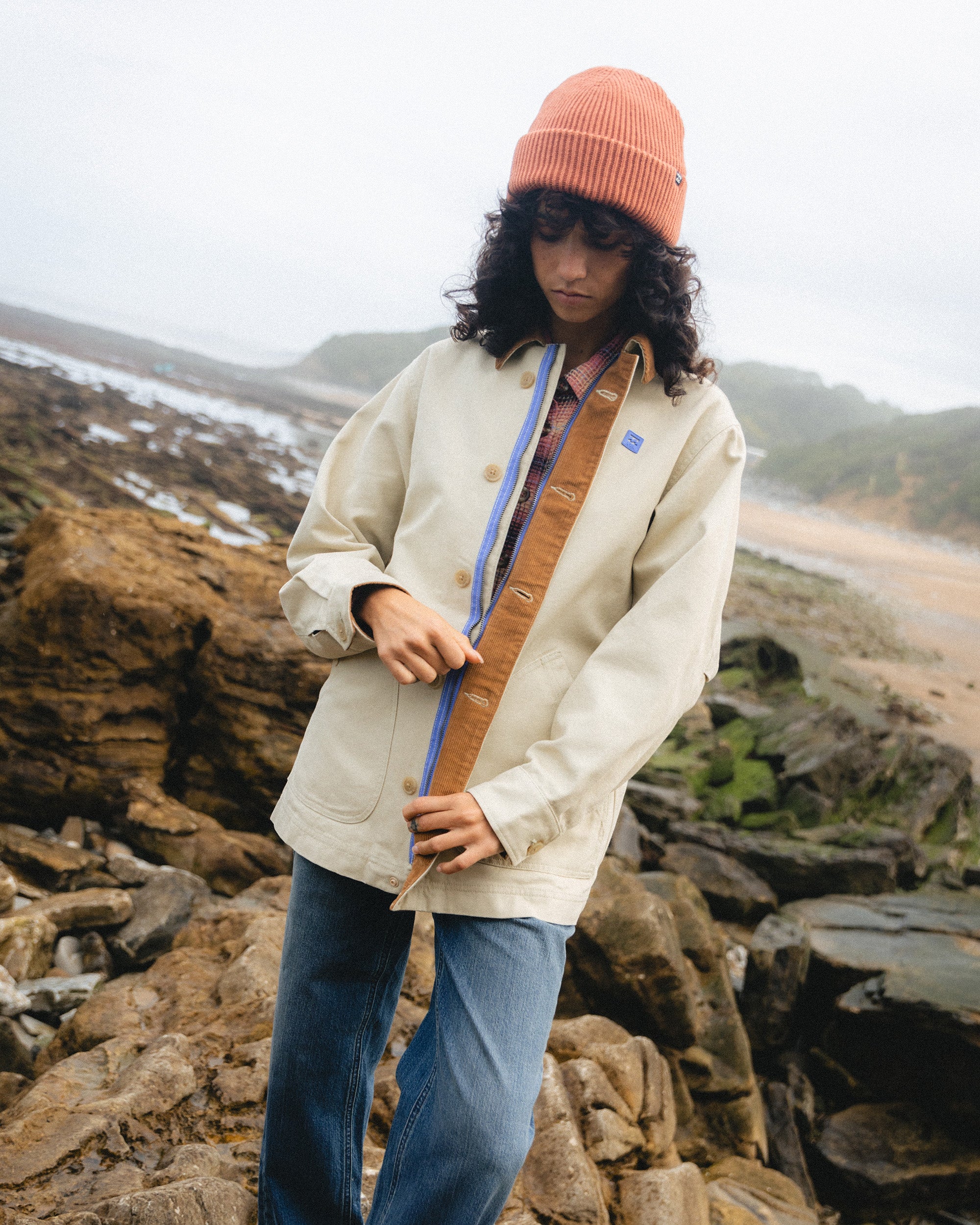 A/Div Barn Door Jacket - Fog