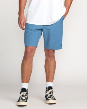 Crossfire Submersible 19 Hybrid Shorts - Carolina Blue
