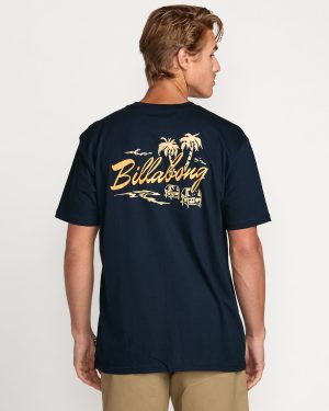 Skull Island Premium Tee - Navy