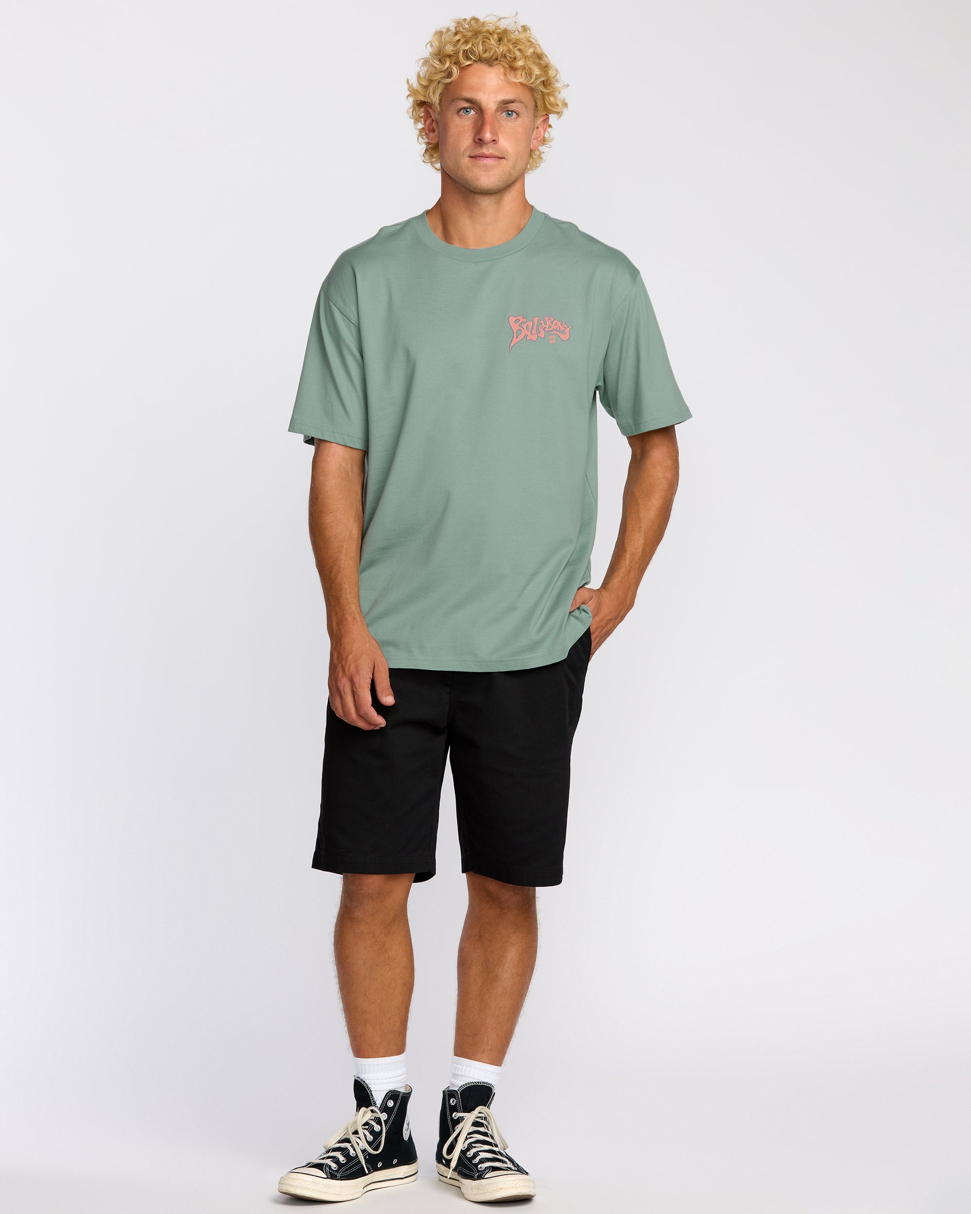 Morning Haze Regular Short Sleeve T-Shirt - Mineral Blue - Image 5