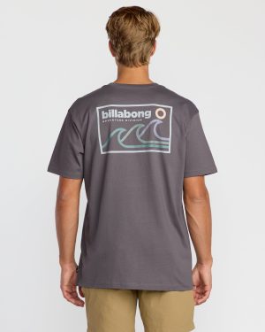 Range A/Div Short Sleeve T-Shirt - Grey Violet