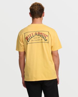 Original Arch Premium Wave Wash Tee - Vintage Gold