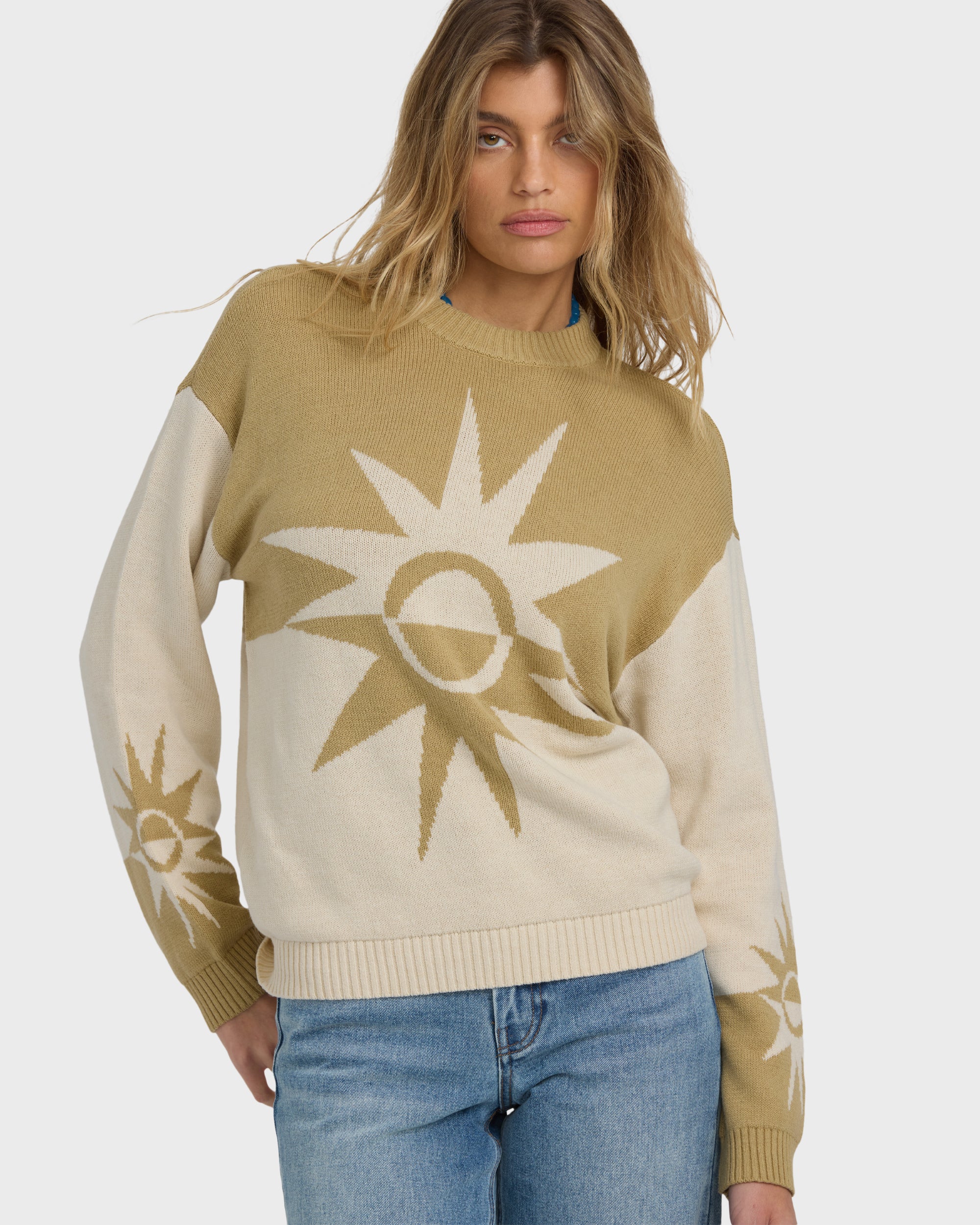 Reverse Heat Sweater - Green Ash - Image 3