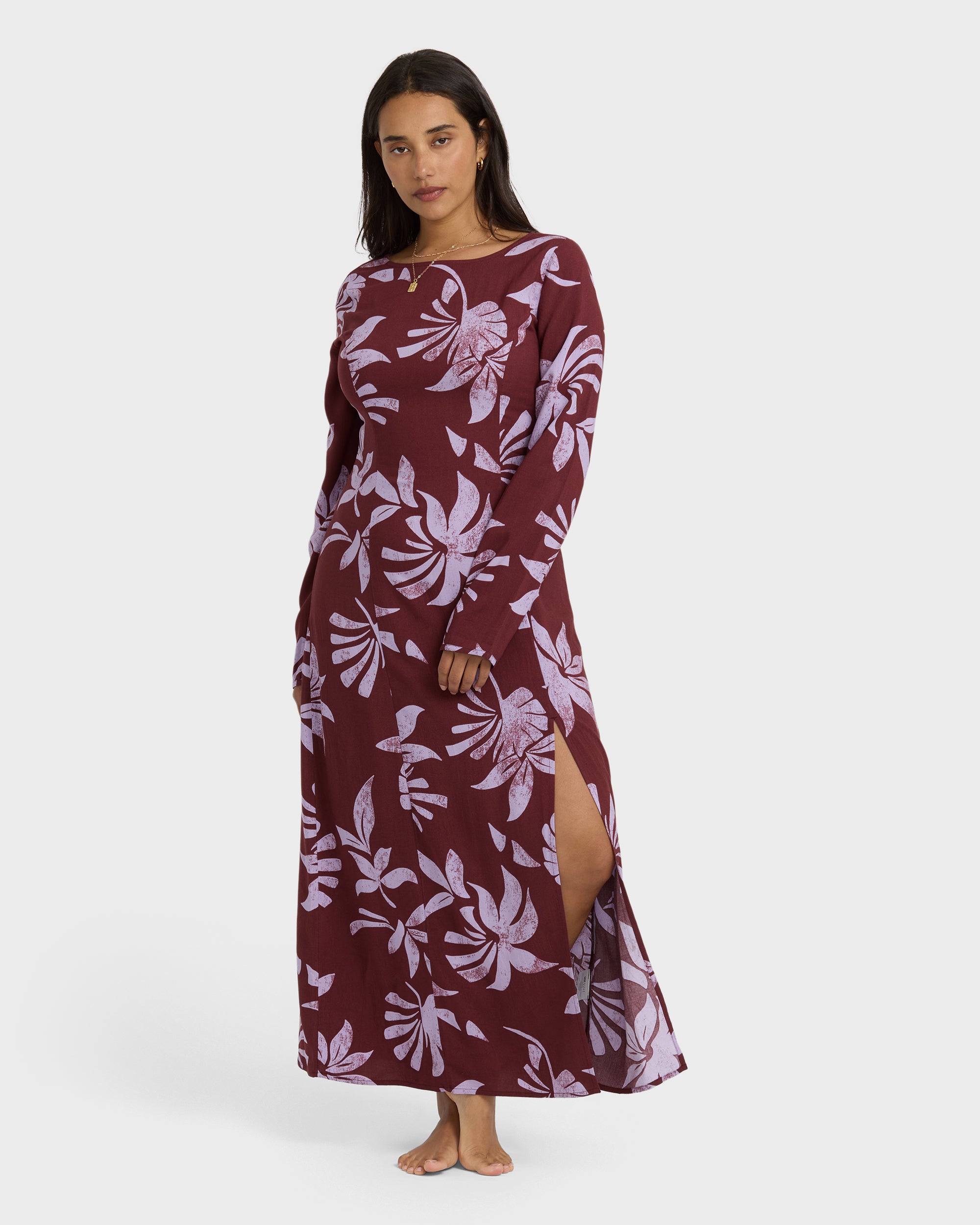 Romance You Maxi Dress - Pinot - Image 9