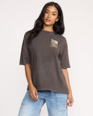 Daydream Away T-Shirt - Off Black