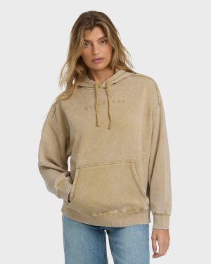 Saltwashed Hoodie - Green Ash