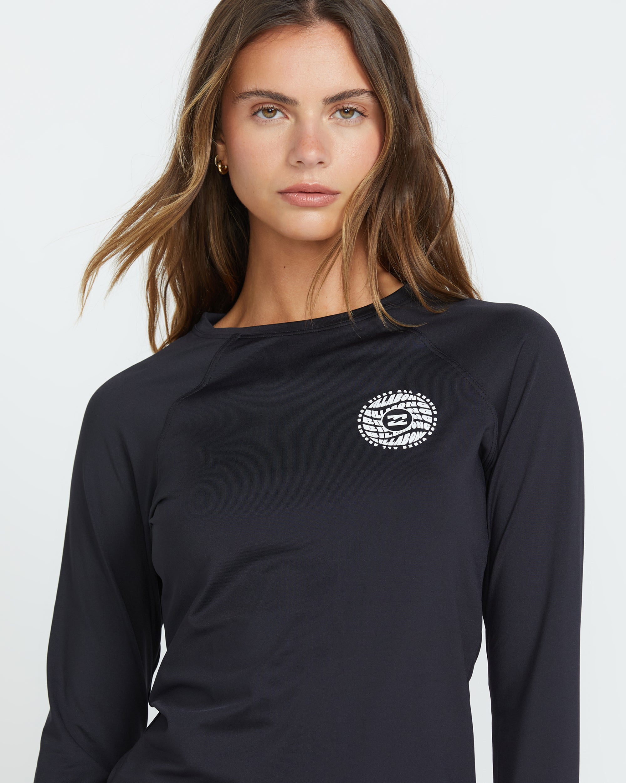 Sol Searcher Rashguard - Black Pebble - Image 4