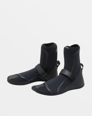 7mm Furnace Upcycler Welded Hidden Split Toe Wetsuit Boots - Black