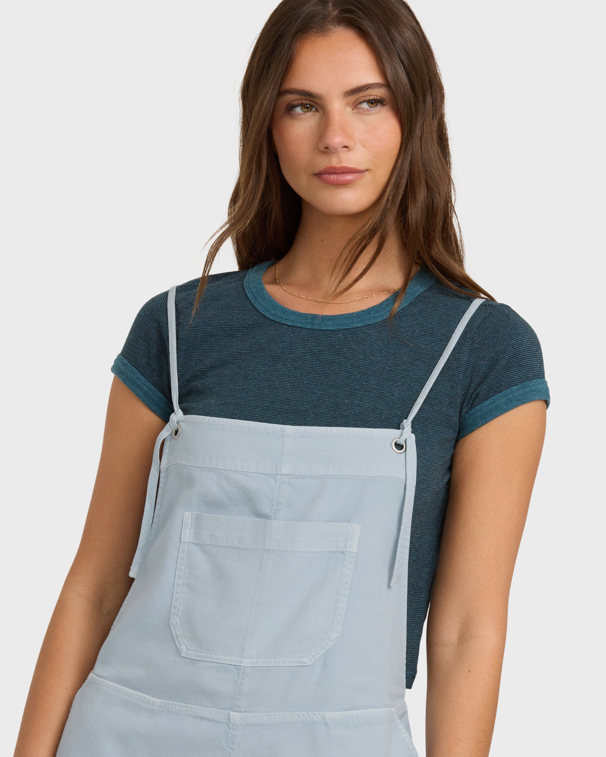 WILD PURSUIT OVERALL YD - WASHED CHAMBRAY - Image 2