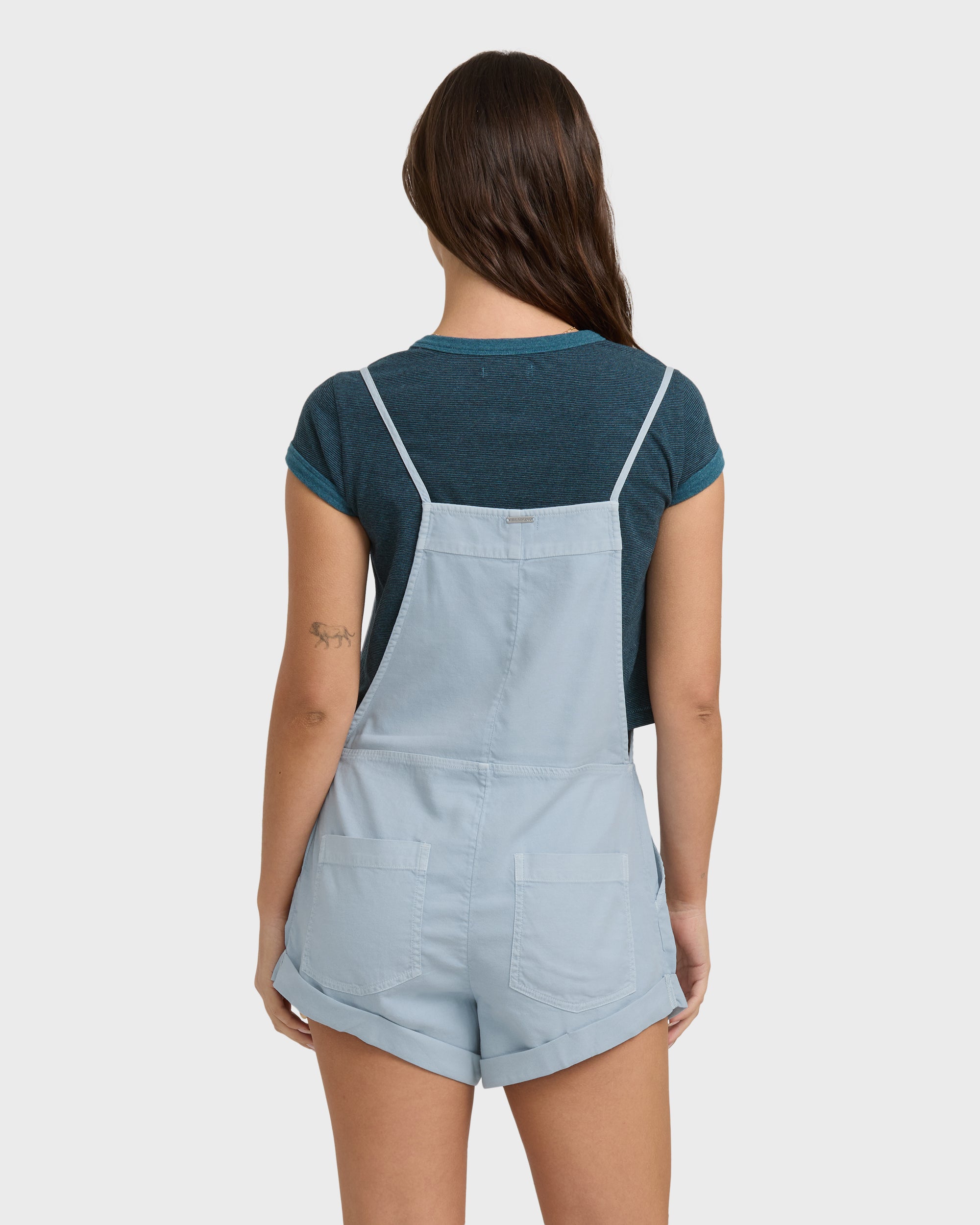 WILD PURSUIT OVERALL YD - WASHED CHAMBRAY - Image 5