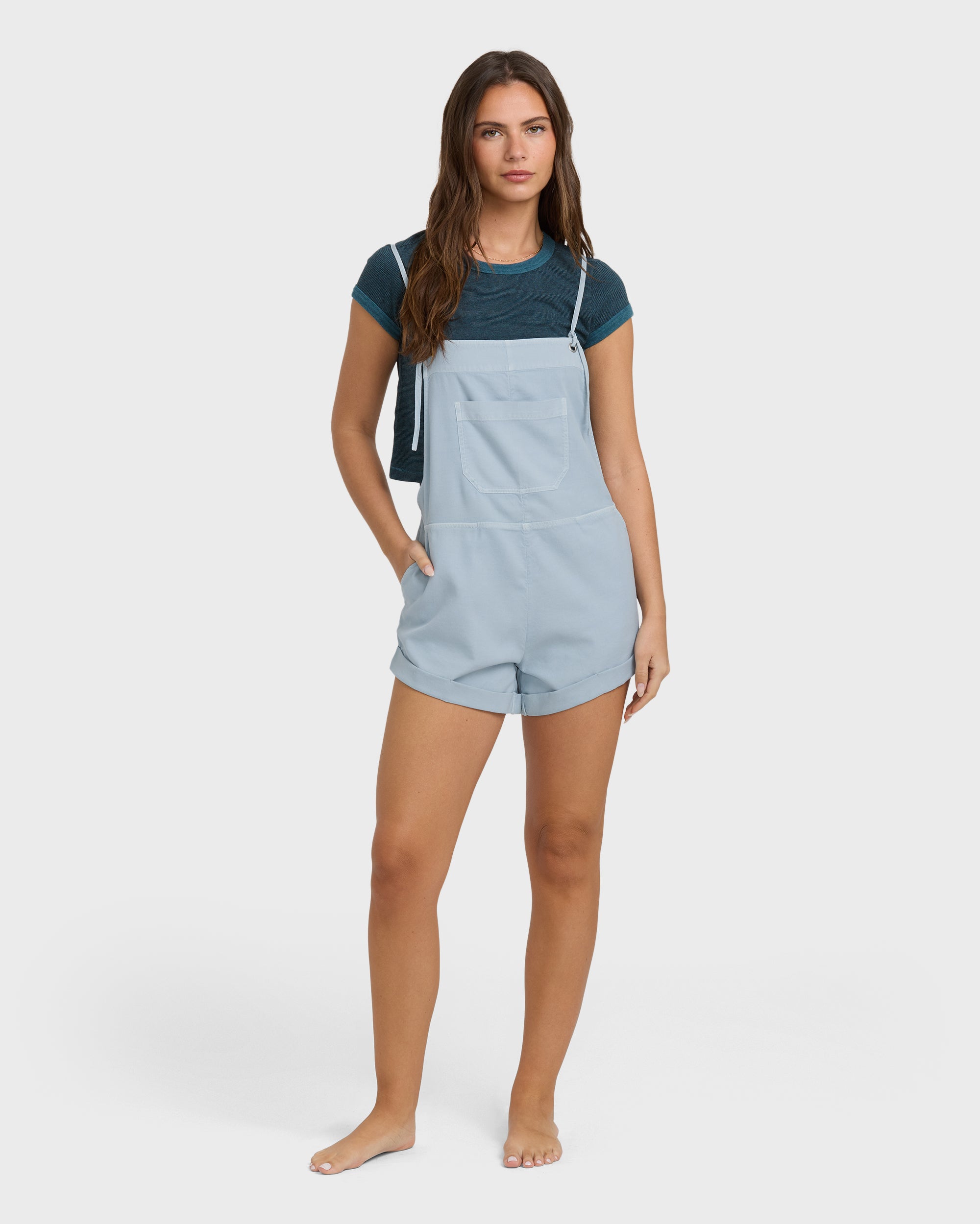 WILD PURSUIT OVERALL YD - WASHED CHAMBRAY - Image 4